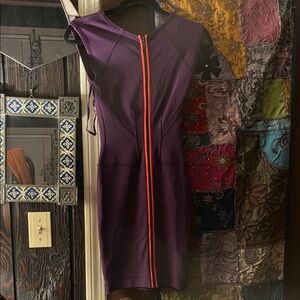 French Connection Deep Purple Mini Dress